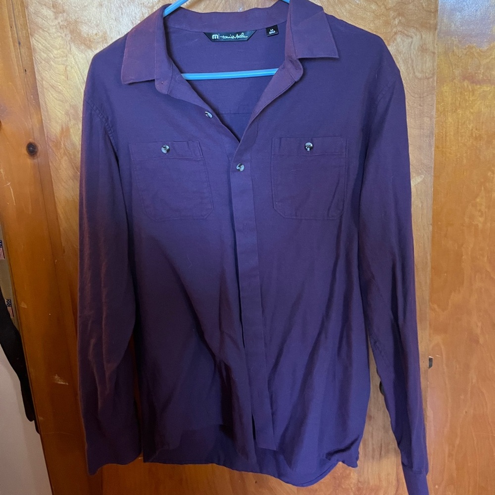 Travis Mathew long sleeve button down